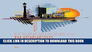 New Book Foundations of Business