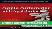 [PDF] Apple Automator with AppleScript Bible Full Online