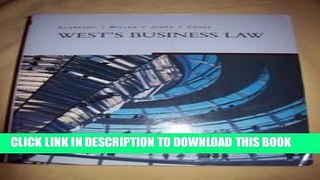 New Book Freedom B/W Version: West Business Law
