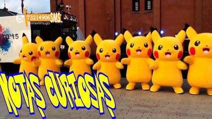 PIKACHUS BAILANDO