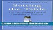 Collection Book Setting the Table: The Transforming Power of Hospitality in Business
