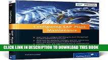 New Book Configuring Sap Plant Maintenance