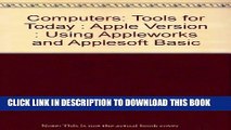 Collection Book Computers: Tools for Today : Apple Version : Using Appleworks and Applesoft Basic