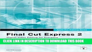 New Book Apple Pro Training Series: Final Cut Express 2