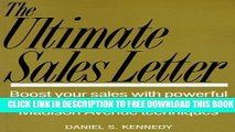 Collection Book The Ultimate Sales Letter: Boost Your Sales With Powerful Sales Letters Based on