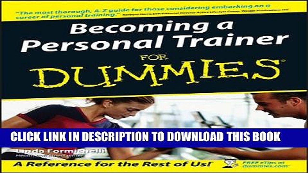 [PDF] Becoming a Personal Trainer For Dummies Full OnlineClick Here #U#