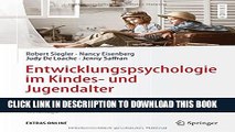 [PDF] Entwicklungspsychologie im Kindes- und Jugendalter (German Edition) Full Collection