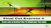 New Book Apple Pro Training Series: Final Cut Express 4 1st (first) Edition by Weynand, Diana