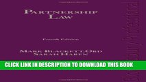 New Book Partnership Law: The Modern Law of Firms, Limited Partnerships and Llps (Fourth Edition)
