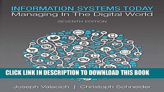 New Book Information Systems Today: Managing in the Digital World (7th Edition)