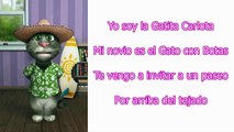 GATA CARLOTA Canción Para Niños, canta Gato Tom