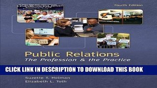 Collection Book Public Relations:  The Profession and the Practice