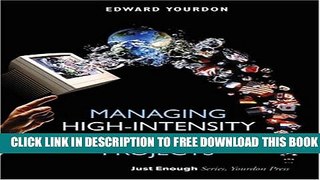 New Book Managing High-Intensity Internet Projects