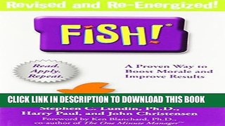 New Book Fish: A Proven Way to Boost Morale and Improve Results