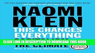 New Book This Changes Everything: Capitalism vs. The Climate