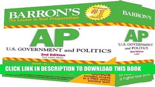 New Book Barron s AP U.S. Government and Politics Flash Cards, 2nd Edition