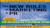 Collection Book The New Rules of Marketing   PR: How to Use Social Media, Online Video, Mobile