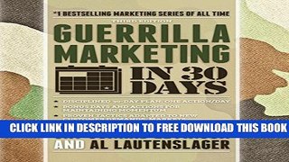 Collection Book Guerrilla Marketing in 30 Days
