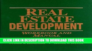 Collection Book Real Estate Development Workbook and Manual