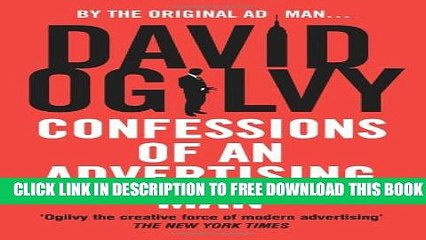 Collection Book Confessions of an Advertising Man