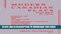 Collection Book Modern Canadian Plays: Volume 2: Volume 2, 4th Edition by Jerry Wasserman (Sep 15