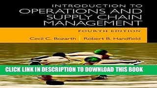 Collection Book Introduction to Operations and Supply Chain Management (4th Edition)