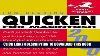 New Book Quicken 2000 for Macintosh: Visual QuickStart Guide (2nd Edition)