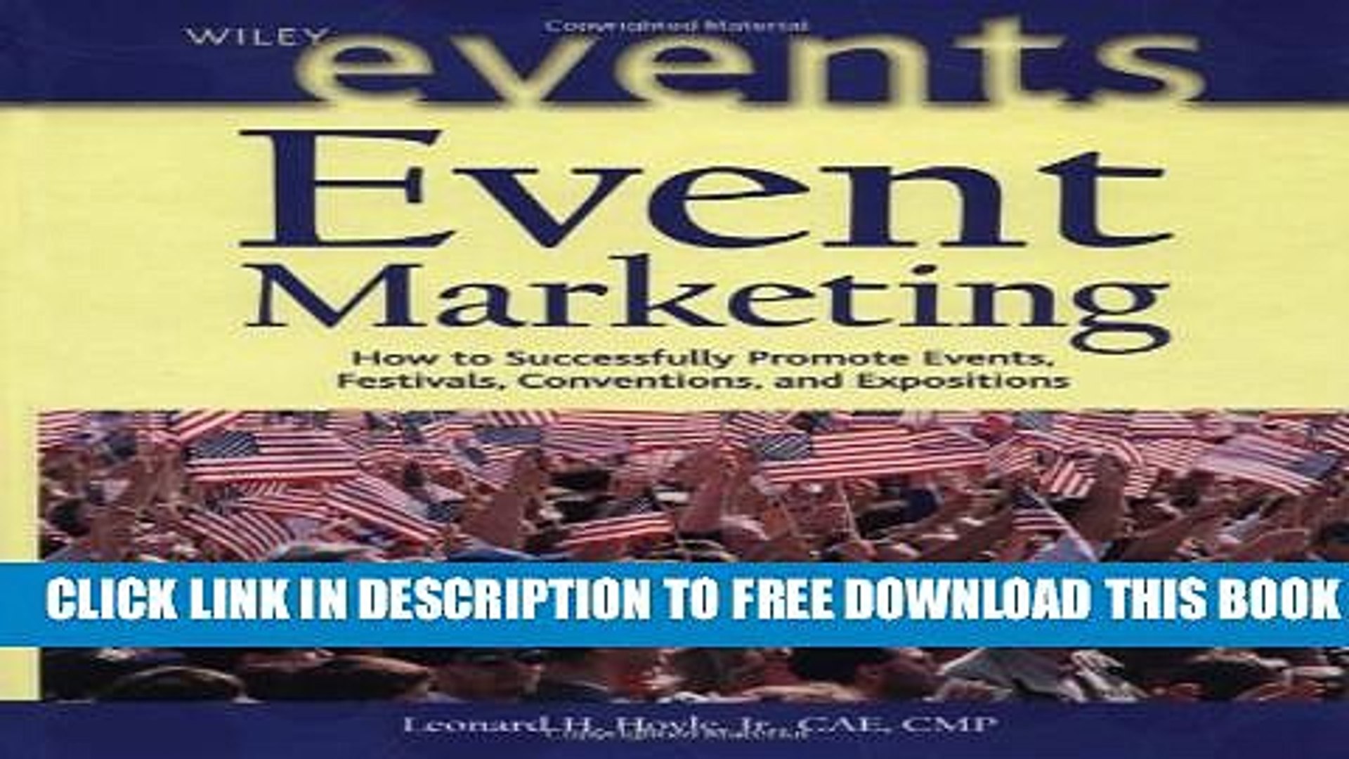 New Book Event Marketing: How to Successfully Promote Events, Festivals, Conventions, and