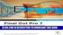 Collection Book Apple Pro Training Series: Final Cut Pro 7 by Weynand. Diana Published by Peachpit