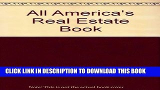 New Book All America s Real Estate Book