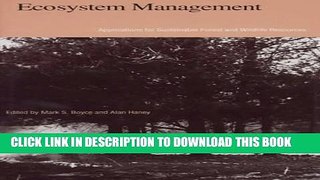 New Book Ecosystem Management: Applications for Sustainable Forest and Wildlife Resources