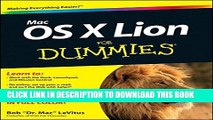 Collection Book Mac OS X Lion For Dummies