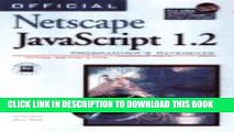 Collection Book Official Netscape Javascript 1.2 Programmer s Reference: Windows, Macintosh   Unix
