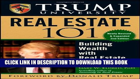 New Book Trump University Real Estate 101: Building Wealth With Real Estate Investments