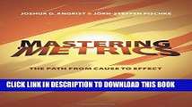 Collection Book Mastering  Metrics: The Path from Cause to Effect