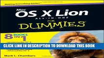 New Book Mac OS X Lion All-in-One For Dummies