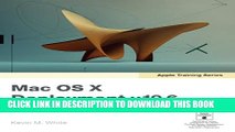 Collection Book Apple Training Series: Mac OS X Deployment v10.6: A Guide to Deploying and