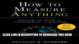 Collection Book How to Measure Anything: Finding the Value of Intangibles in Business