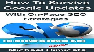 [PDF] How To Survive Google Updates With On-Page SEO Strategies (Penguin And Panda Proof) Popular