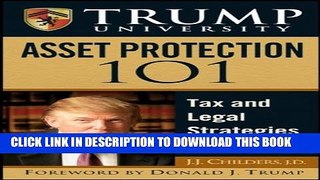 Collection Book Trump University Asset Protection 101