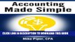 New Book Accounting Made Simple: Accounting Explained in 100 Pages or Less