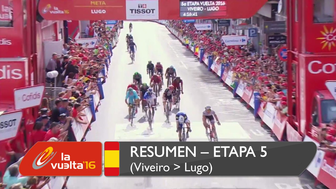 Resumen - Etapa 5 (Viveiro / Lugo) - La Vuelta a España 2016