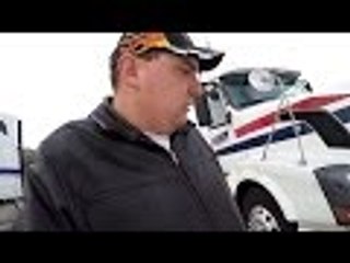 Trucker Rudi 12/15/15 spending one night at Home