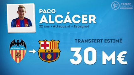 Officiel : le Barça s'offre Paco Alcacer !