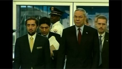 أرشيف - باول يهدد باتخاذ تدابير ضد السلطة الفلسطينية