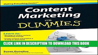 [PDF] Content Marketing For Dummies Popular Colection