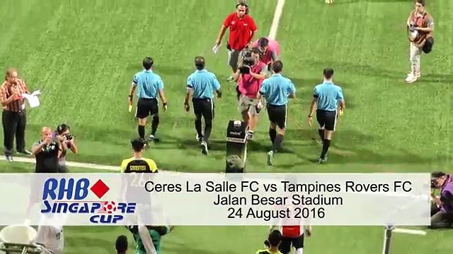Ceres La Salle FC vs Tampines Rovers FC 2-3 All Goals & Highlights HD 24.08.2016