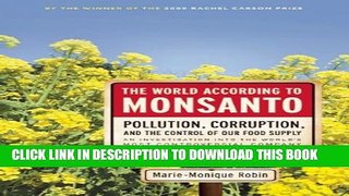 Collection Book The World According to Monsanto