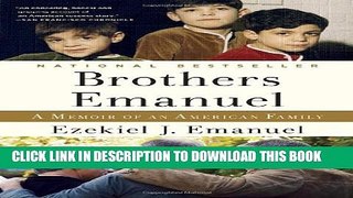 Collection Book Brothers Emanuel: A Memoir of an American Family