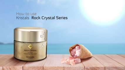 Kristals Cosmetics: Video Tutorial for the ROCK CRYSTAL line of products